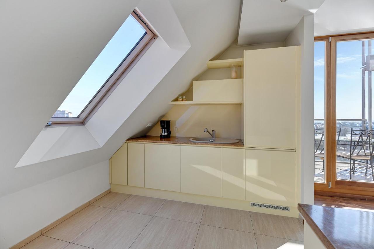 Apartament Penthouse Q4Apartments Gdańsk Buitenkant foto